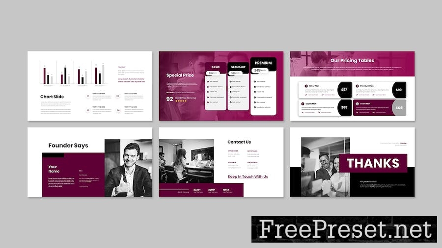 Reelpro - Business Presentation Google Slide