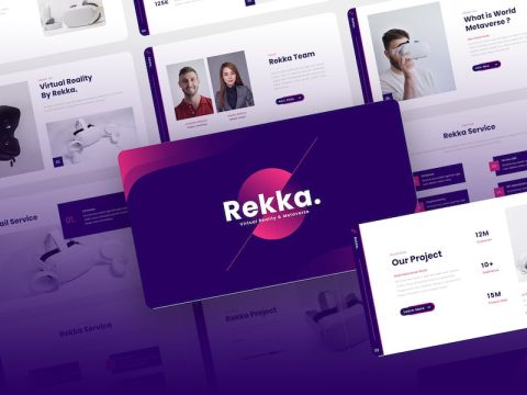 Rekka – Metaverse & Virtual Reality PowerPoint NQ2QXEC