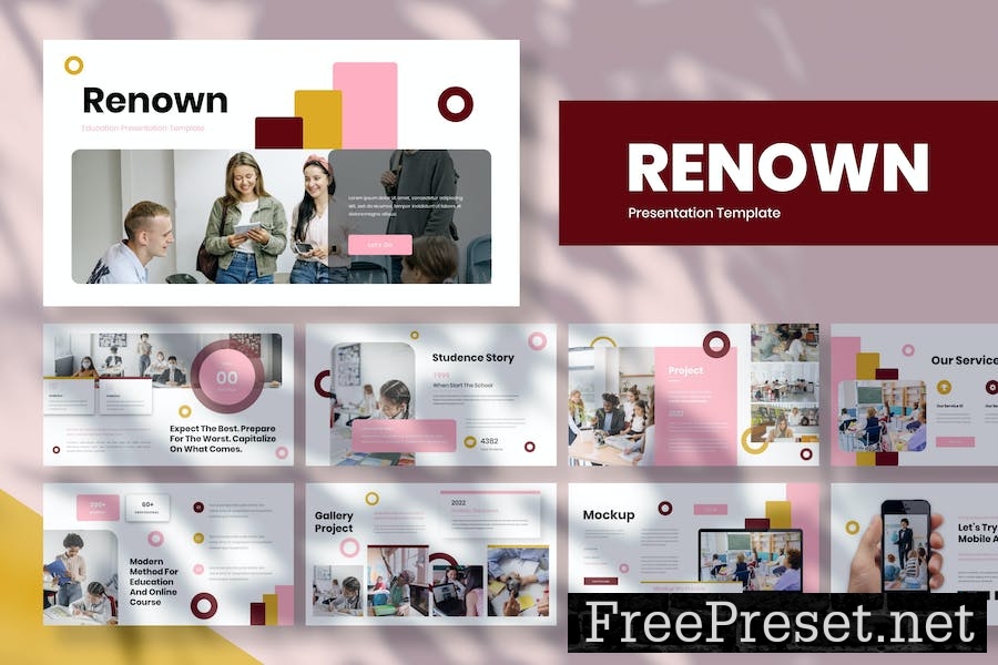 Renown - Education Presentation Keynote Template