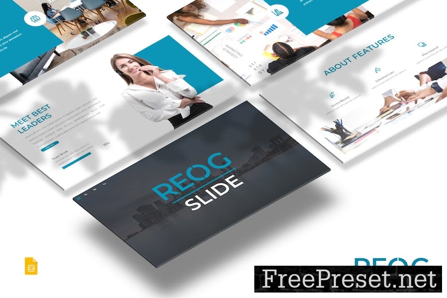 Reog - Business Google Slides Template FCFY3D5