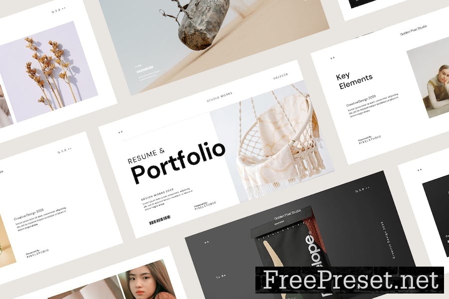 Resume & Portfolio Presentation Template