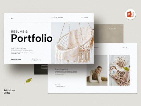 Resume & Portfolio Presentation Template