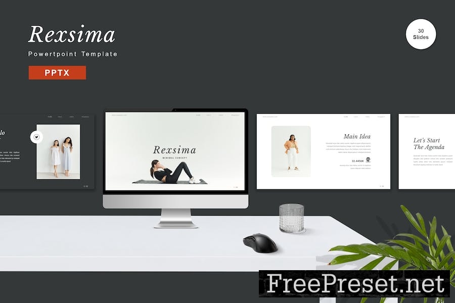 Rexsima - Powerpoint Template CXBQ2S2