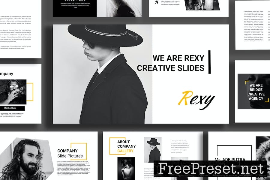 Rexy Creative Powerpoint C26VJRJ