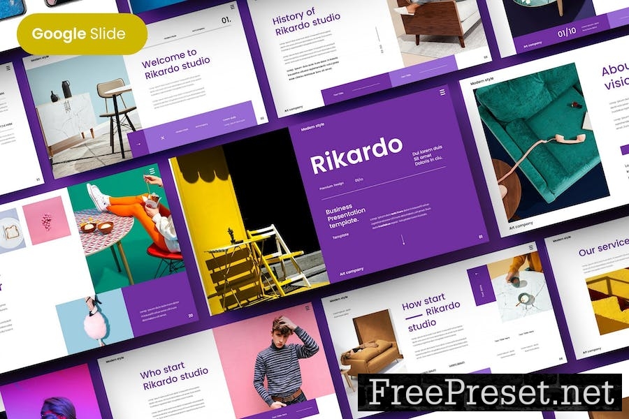 Rikardo - Business Google Slide Template GAK6MAK