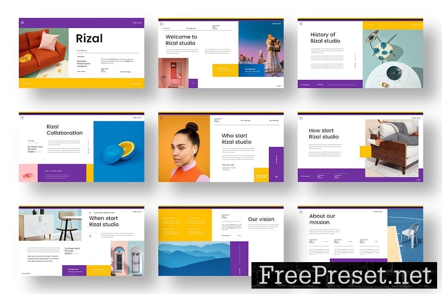 Rizal - Business Google Slide Template QC844YE