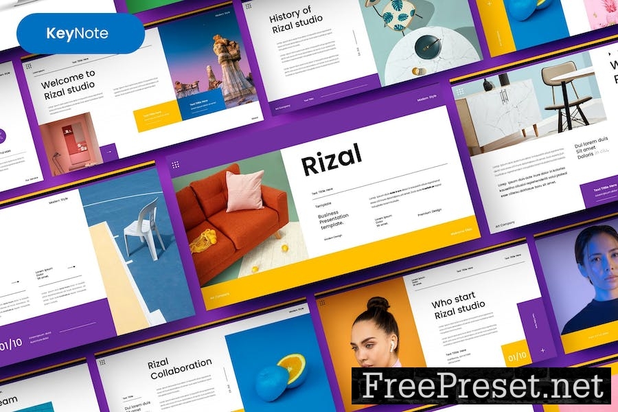 Rizal – Business Keynote Template