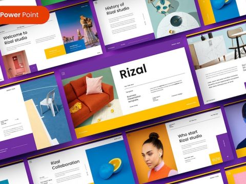 Rizal – Business PowerPoint Template 2PMLZGW