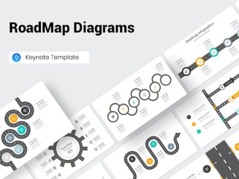 RoadMap Diagrams Keynote Presentation Template