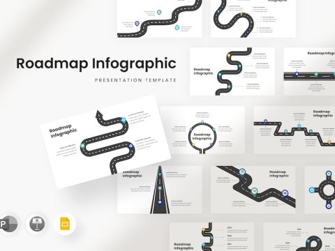 Roadmap Infographic - Google Slide Template