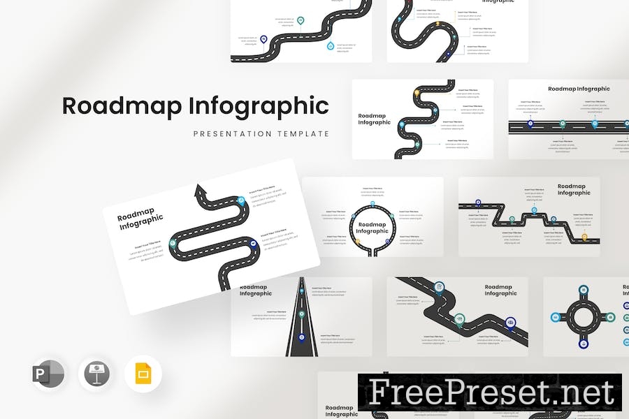 Roadmap Infographic - Google Slide Template