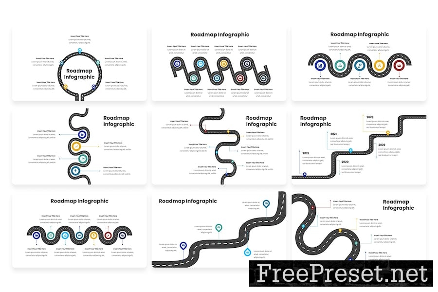 Roadmap Infographic - Keynote Template 9QNCN6Z