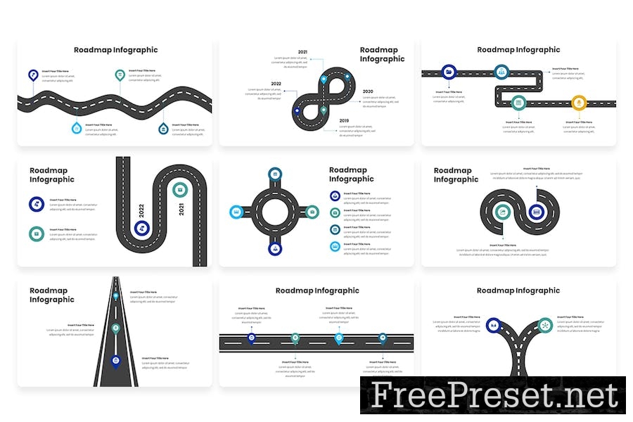 Roadmap Infographic - Keynote Template 9QNCN6Z