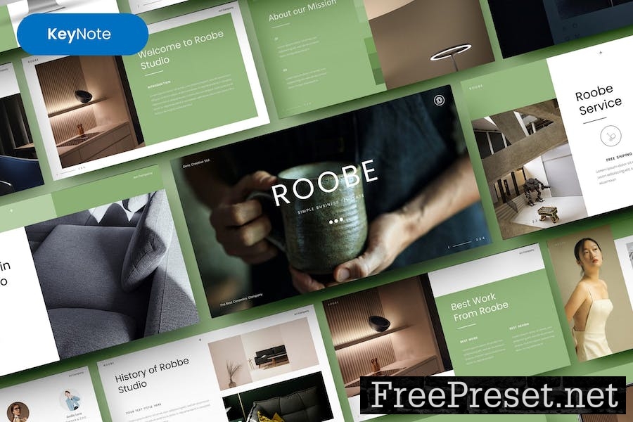 Roobe – Business Keynote Template ANBFX9E