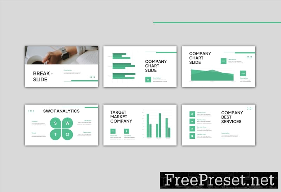 Saco - Pitch Deck Powerpoint Template