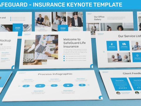 Safeguard - Life Insurance Keynote Template