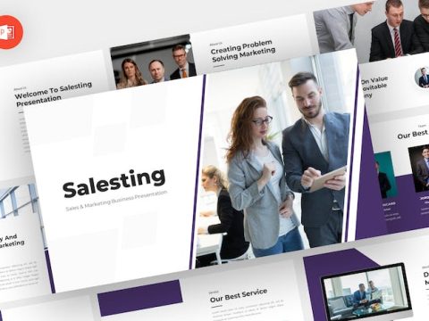 Salesting - Marketing Powerpoint Template