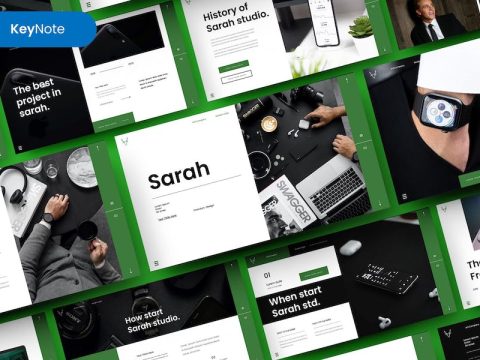 Sarah – Business Keynote Template