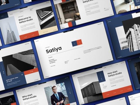 Satiya – Business Keynote Template LJKHKSX