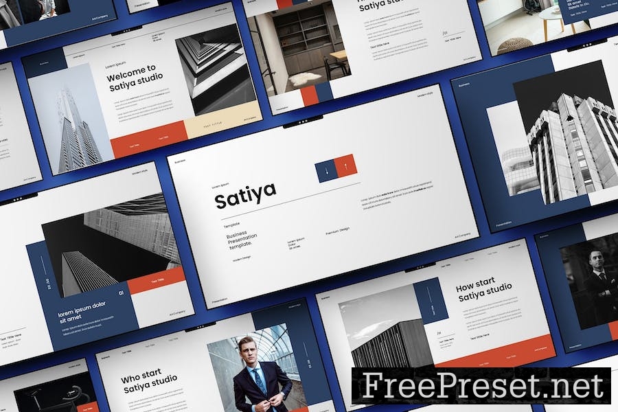 Satiya – Business Keynote Template LJKHKSX