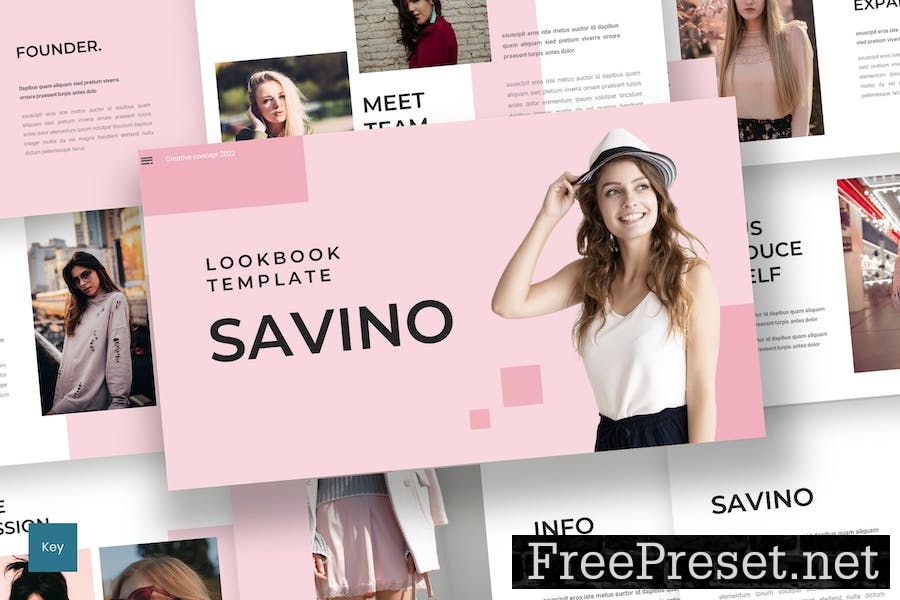 Savino - Lookbook Keynote Template NZVSE3J