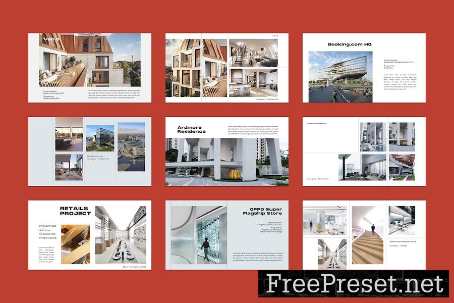 Scale - Architecture Google Slides Template FZM7EE9