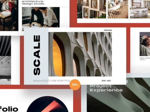 Scale - Architecture Google Slides Template FZM7EE9