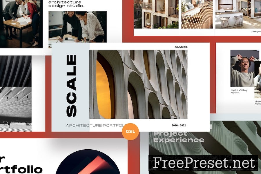 Scale - Architecture Google Slides Template FZM7EE9