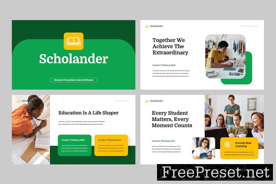 SCHOLANDER - Education Google Slides Template JNKTJ7V