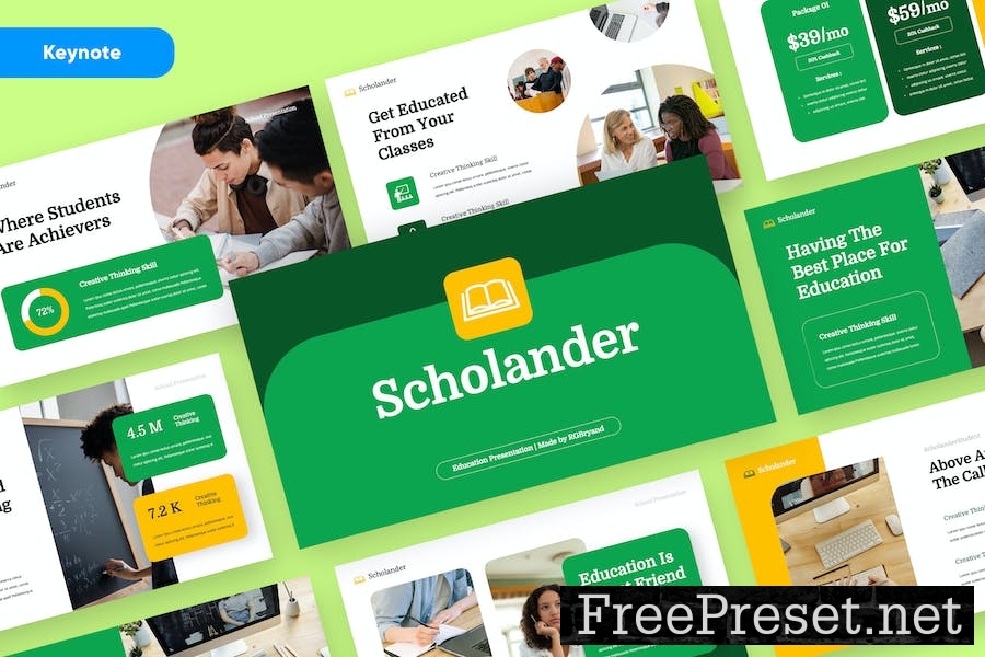 SCHOLANDER - Education Keynote Template 5TD3J8G