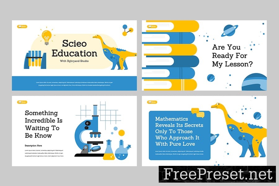 Science Education Keynote Template 43SSQHQ