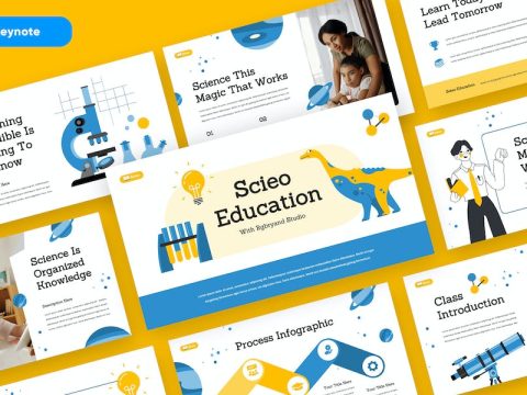 Science Education Keynote Template 43SSQHQ