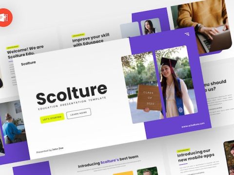 Scolture - Education Powerpoint Template