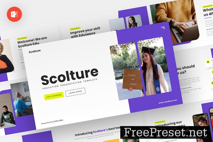 Scolture - Education Powerpoint Template