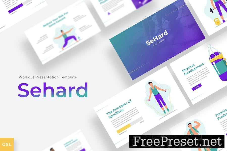 SeHard - Google Slides Template YF3NBRW