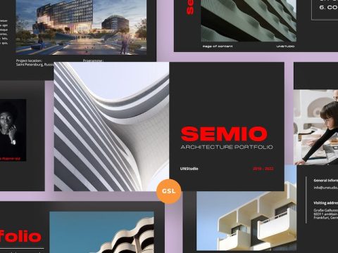 Semio - Architecture Google Slides Template ZKV9Q72