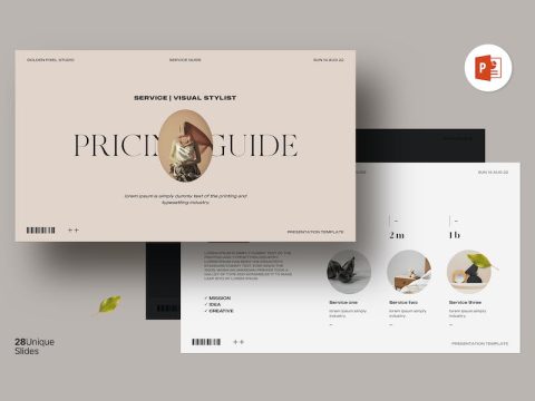 Service and Pricing Presentation Template NHNHJK7