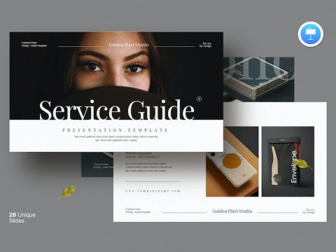 Service Guide Keynote Template