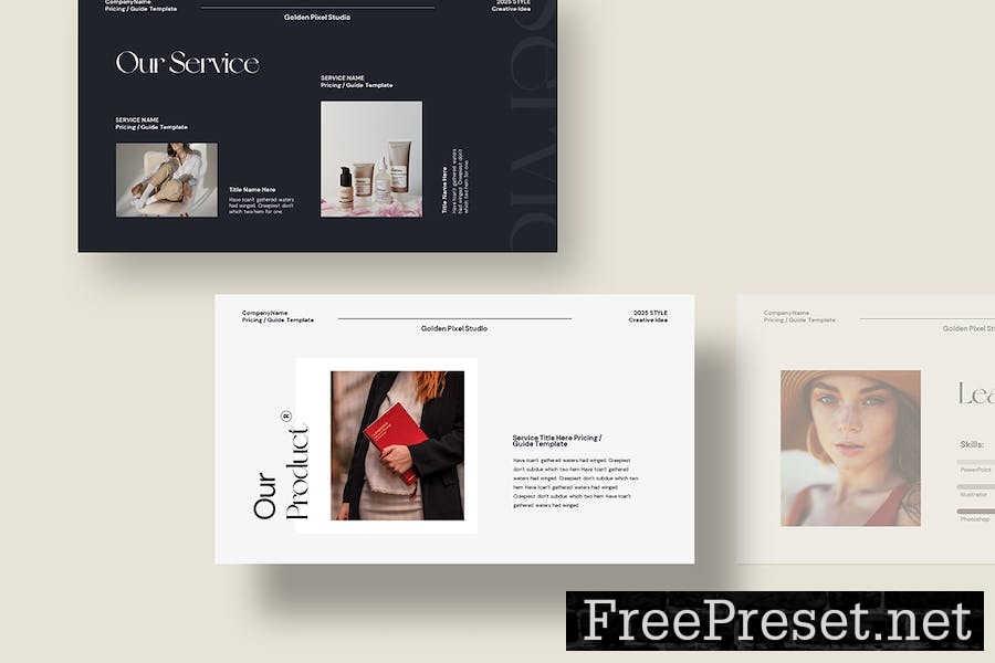 Services & Pricing Guide Template NPSMEAC