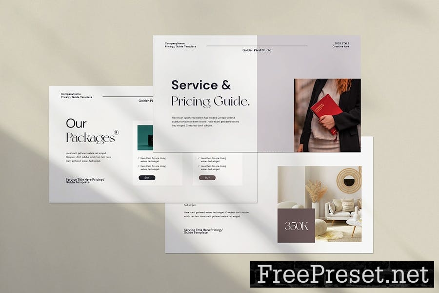 Services & Pricing Guide Template NPSMEAC