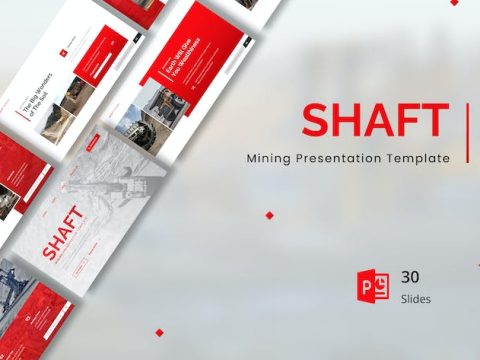 Shaft - Mining Industry Presentation PowerPoint UTJ8NNP