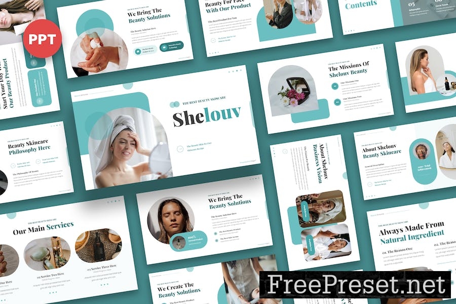 Shelouv - Beauty Skincare Powerpoint CATT2GZ