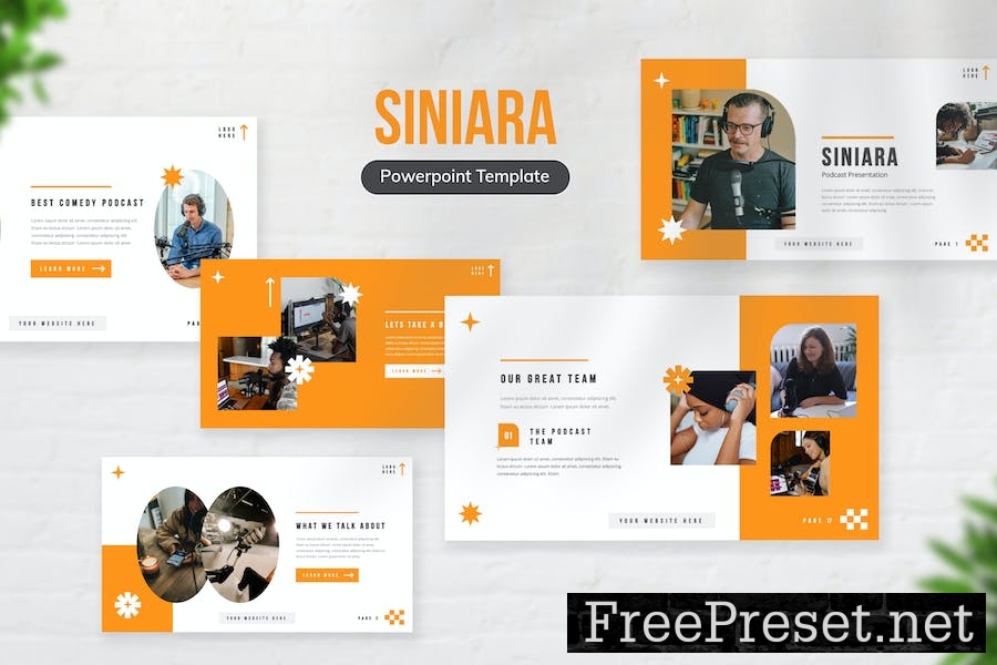 Siniara Podcast Powerpoint