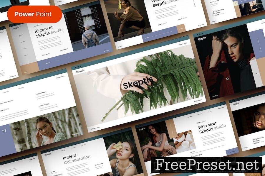 Skeptis – Business PowerPoint Template