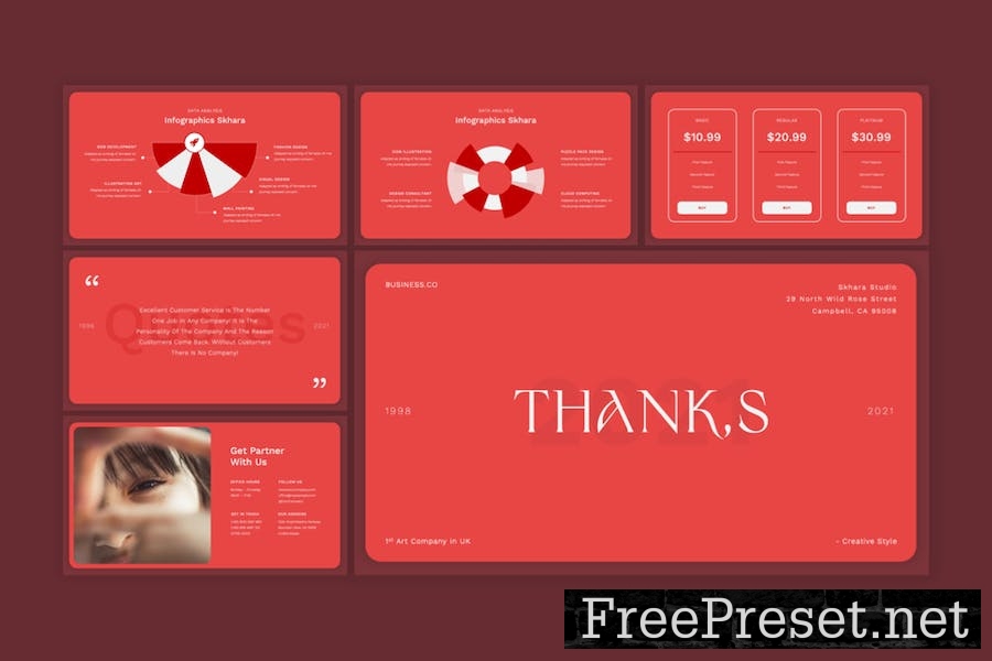 Skhara - Creative Business Keynote Template J79JHU5