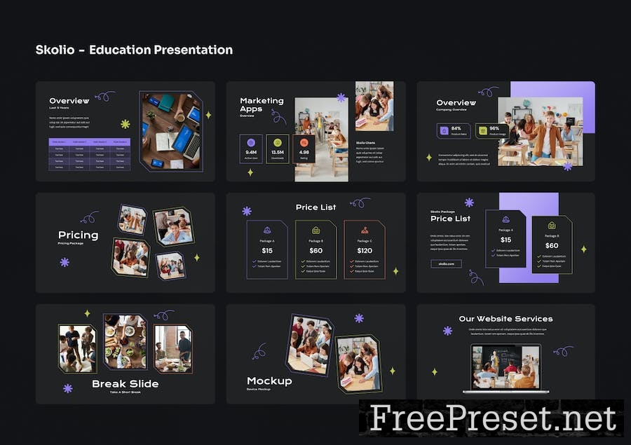 Skolio - Education PowerPoint Presentation