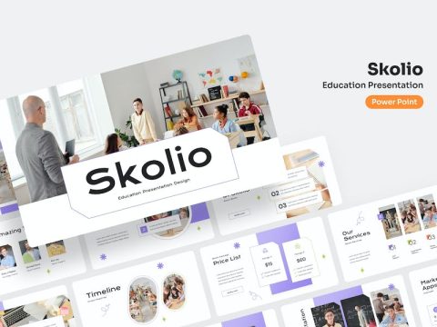 Skolio - Education PowerPoint Presentation