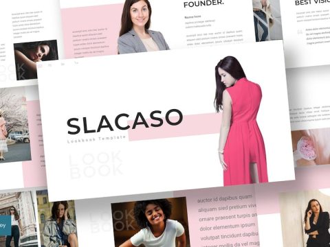 Slacaso - Lookbook Keynote Template