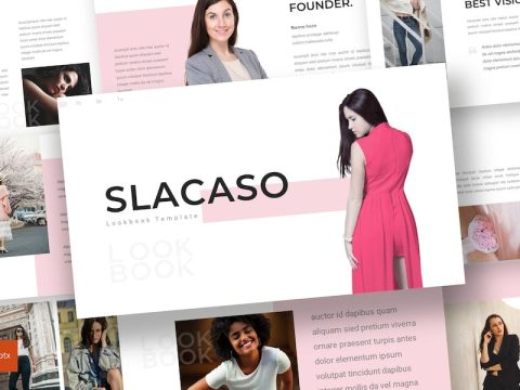 Slacaso - Lookbook Powerpoint Template