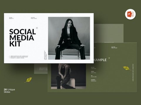 Social Media Kit Presentation Template G7ZTVXH